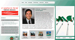 Desktop Screenshot of caspian-way.com